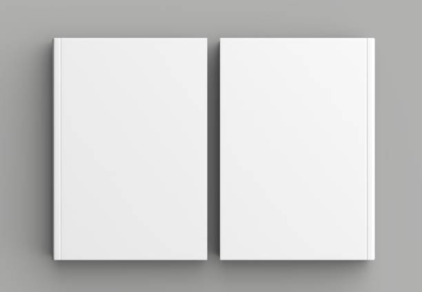 istock Hard cover book mock up isolated on soft gray background. 3D illustrating. 953474898