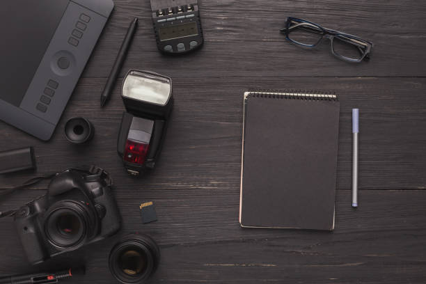istock Designer workplace with graphic tablet and laptop 953480138