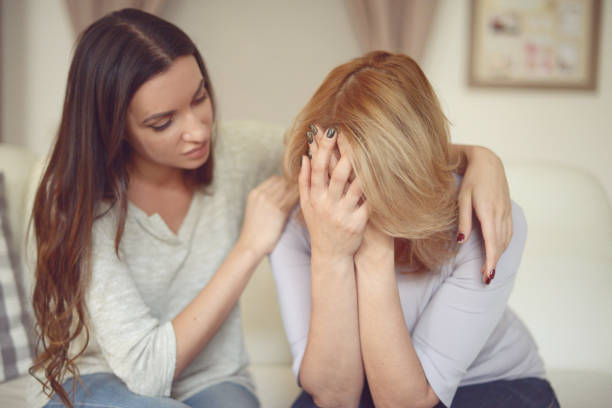 istock Mom and daughter ( sadness) 953505922