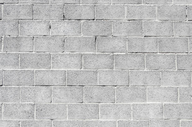 istock Wall of gray concrete blocks 953511774