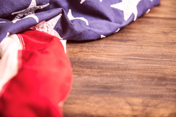 istock USA flag background for Memorial Day, July 4th. 953512862