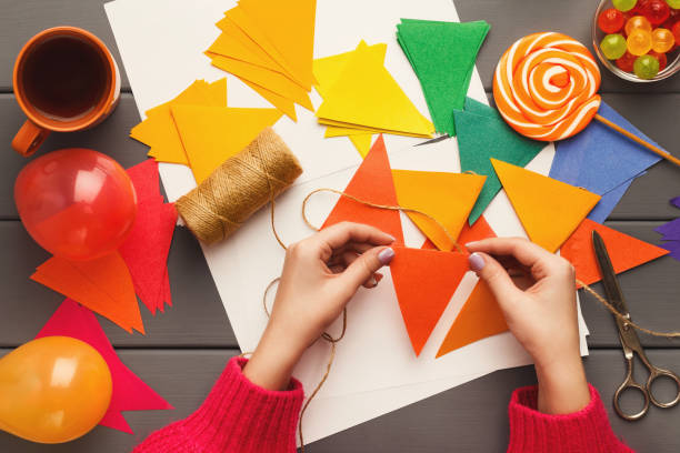 istock DIY holiday background, birthday party decorations 953516366