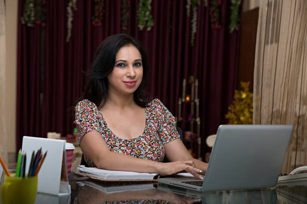 istock Woman working on a laptop. - Stock image 953528056