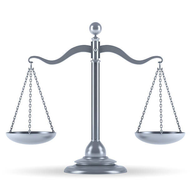 шкала - scales of justice legal system law balance стоковые фото и изображения