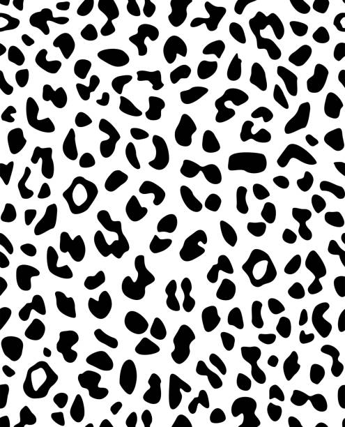 leopard bez szwu wzór skóry. do użytku w druku lub do tkanin. - fur cow cattle textur stock illustrations