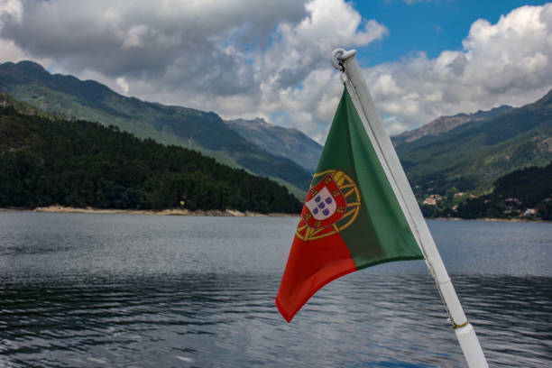 istock portuguese flag on a boat 953581772