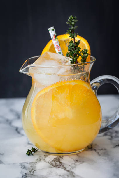 istock Homemade lemonade with oranges 953583212