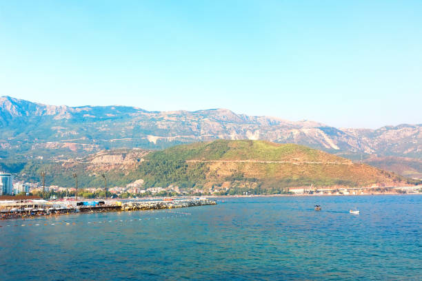istock Beautiful panoramic landscape of Budva riviera 953588320