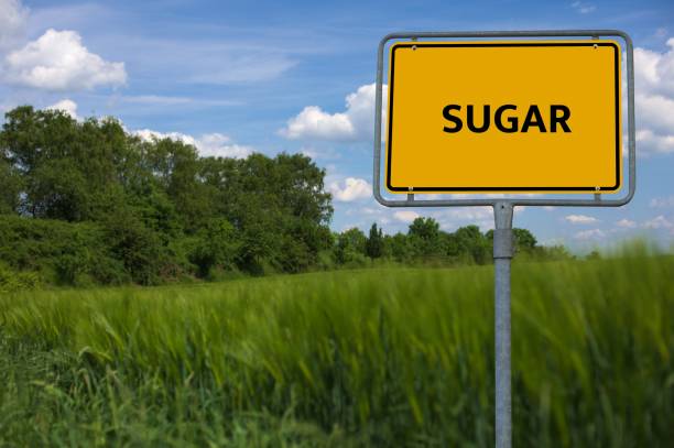 istock SUGAR - image with words associated with the topic NUTRITION, word, image, illustration 953593132
