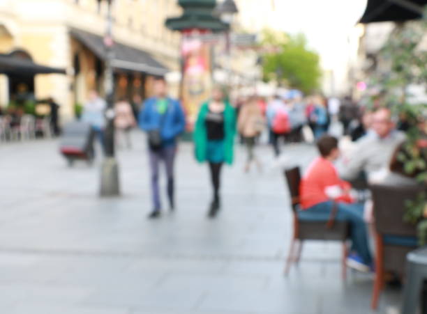 istock People in the street, blur 953613058