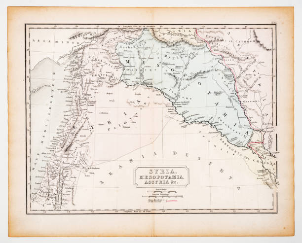 istock Ancient map of Syria and Mesopotamia 1863 953617028