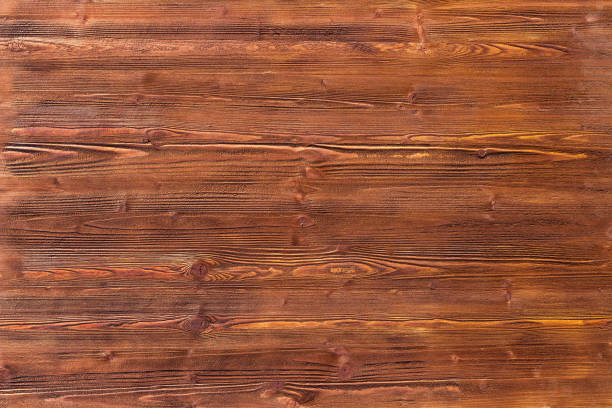 textura de madeira marrom velha. projeto vintage. - knotted wood brown wood material - fotografias e filmes do acervo