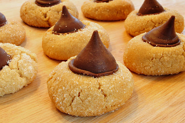istock Peanut Butter Blossoms Cookies 95363523