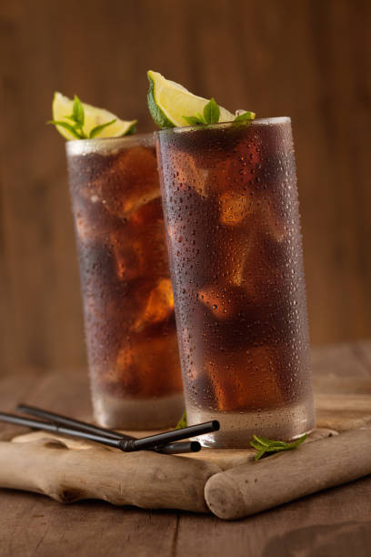 istock Glass of cola with ice. 953650170