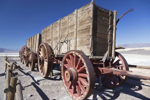 istock Twenty Mule Team Wagon Train Harmony Borax Works Death Valley National Park 953651326