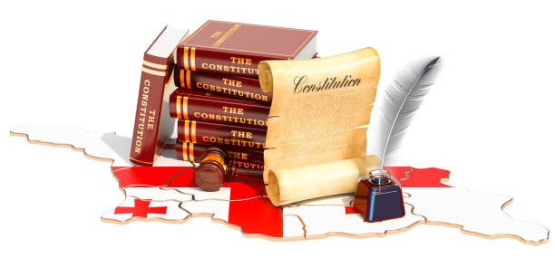 istock Constitution of Georgia concept, 3D rendering 953651734