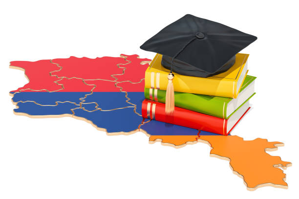 istock Education in Armenia concept, 3D rendering isolated on white background 953651812