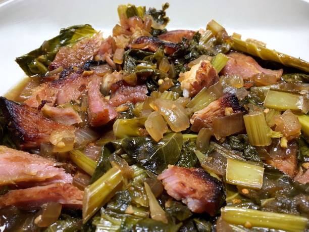 istock Country Ham and Collard Greens 953656624