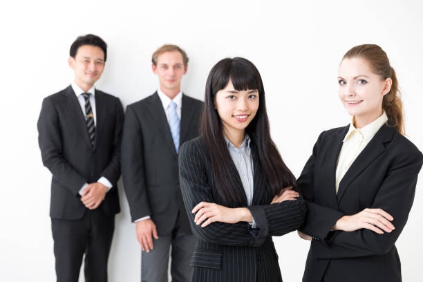 istock portrait of business group on white background 953666166