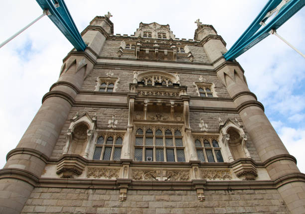 istock A stone tower and windows of Tower Bridge London 953685772