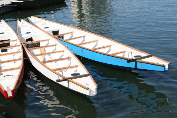 istock Dragon Boats on the dock 953695796