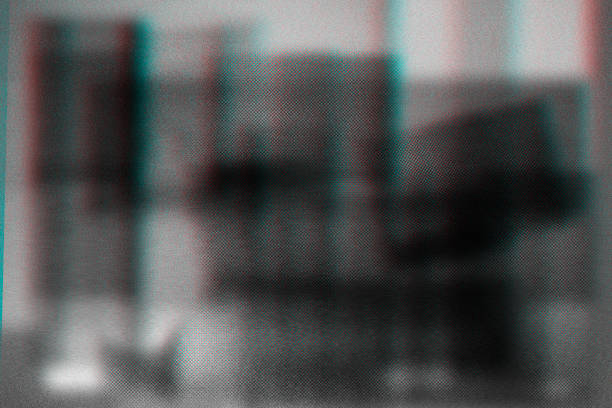 istock Abstract photocopy texture background, Double exposure, Glitch 953695854