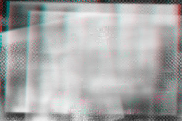istock Abstract photocopy texture background, Double exposure, Glitch 953695908