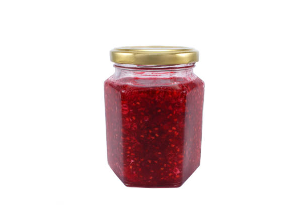 istock Jar of crimson jam 953704838