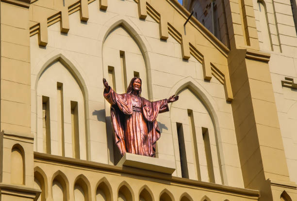 Statue of Jesus in church
