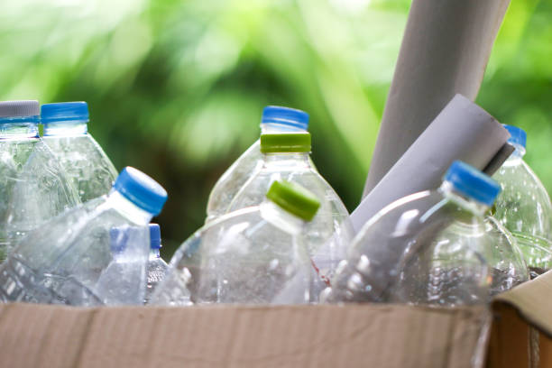 istock Recyclable garbage consisting glass Savings plastic Plastic Environment Reduce Junk 953713170
