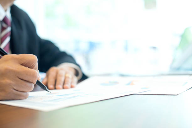 istock Business man work in the office prepare for meeting 953713400