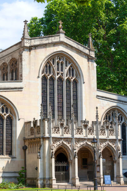 abadia de westminster, um dos mais importante templo anglicano, londres, reino unido. - westminster abbey city of westminster awe uk - fotografias e filmes do acervo