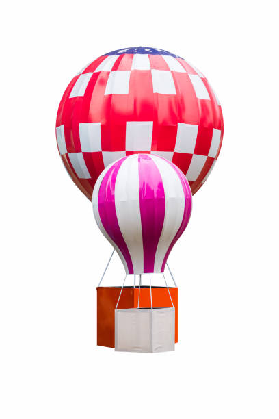 istock hot air balloon model isolated on white 953721944