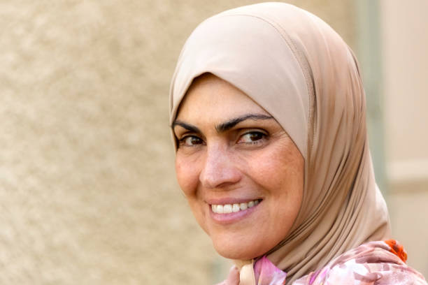 istock Muslim mature woman looking at the camera 953729244
