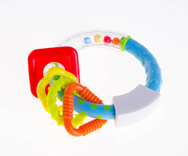 istock Baby toy on the white background 953732302