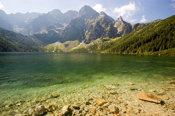 istock Mountain lake in Tatra Mountains on a summer day 95374084