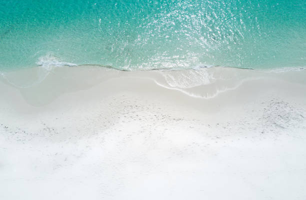 Ocean waves water abstract Hyams Beach Pristine water and white sands at Hyams Beach Australia shoalhaven stock pictures, royalty-free photos & images
