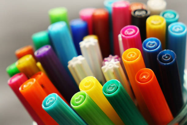 istock Beautiful set of color pencils 953747238