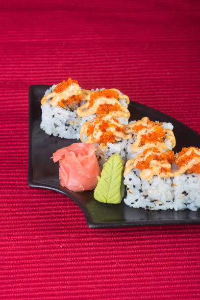istock japanese cuisine. sushi on background 953754170