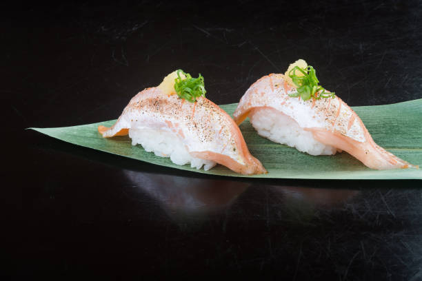 istock japanese cuisine. sushi octopus on background 953757204