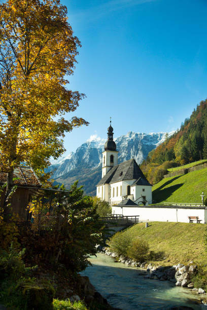 istock Idyllic church in Ramsau 953759148