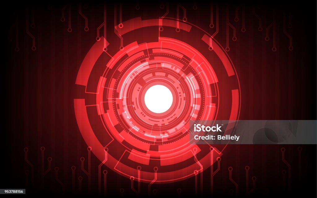 Abstract Technology Backround Red Color Abstract Red Technology Background Stock Illustration - Download Image ...