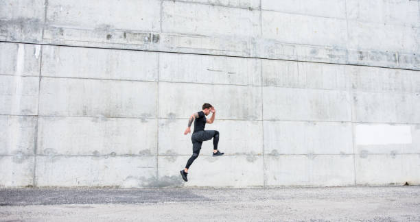istock Athlete jumping outdoors 953793570