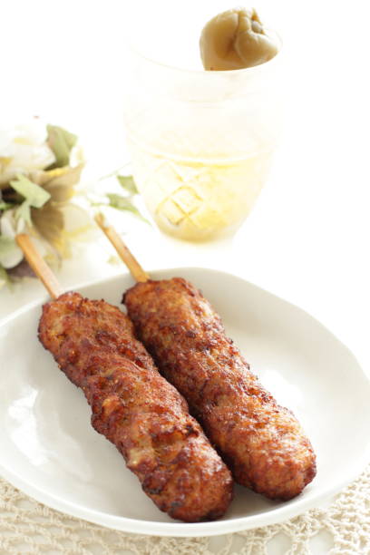 istock Japanese grilled chicken ball 953794556
