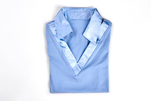 istock New female shirt with satin collar. 953801024