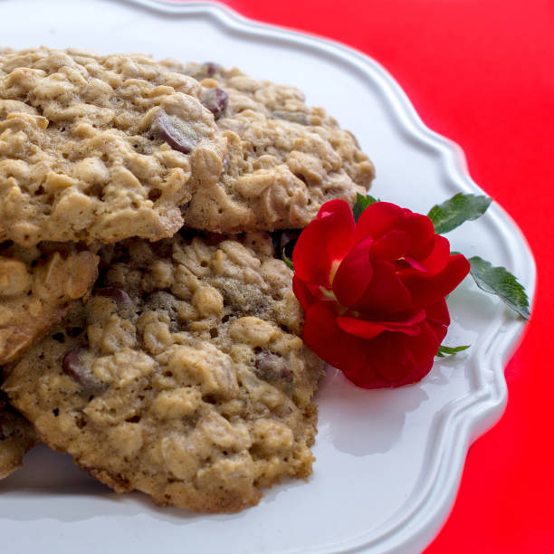 istock Chocolate Chip Cookies for valentines 953825116