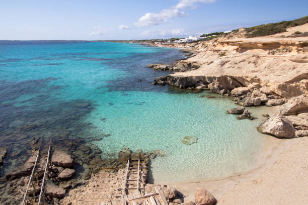 istock Es Calo des Mort beach, Formentera, Spain 953826218