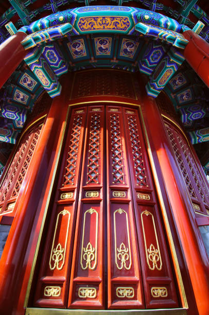 istock Ornate pavilion in Jingshan Park, Beijing 953829440
