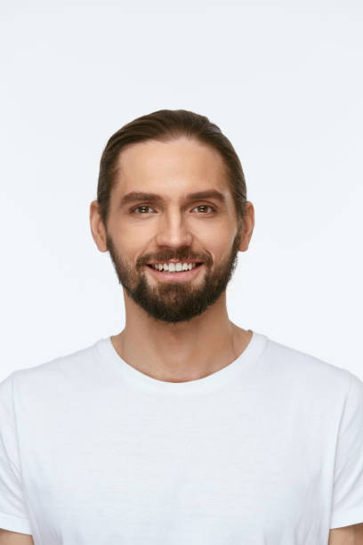 istock Handsome Man With Beautiful Face And Beard 953830960