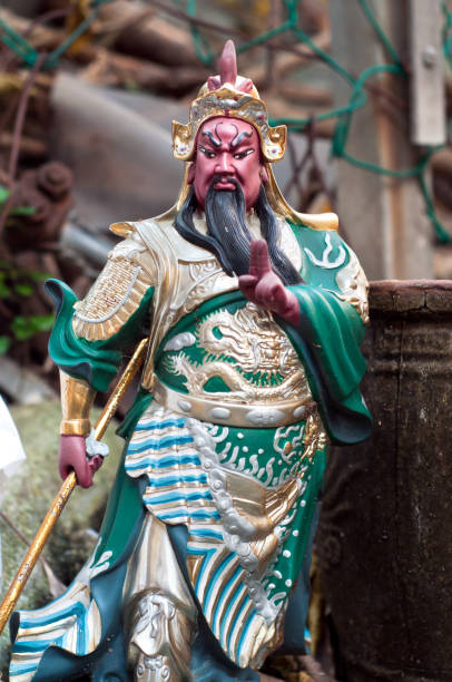 HONG KONG - SEP 30, 2012 - Guan Yu statue, Hong Kong